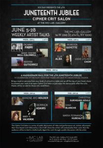 Juneteenth Jubilee Cipher Crit Salon